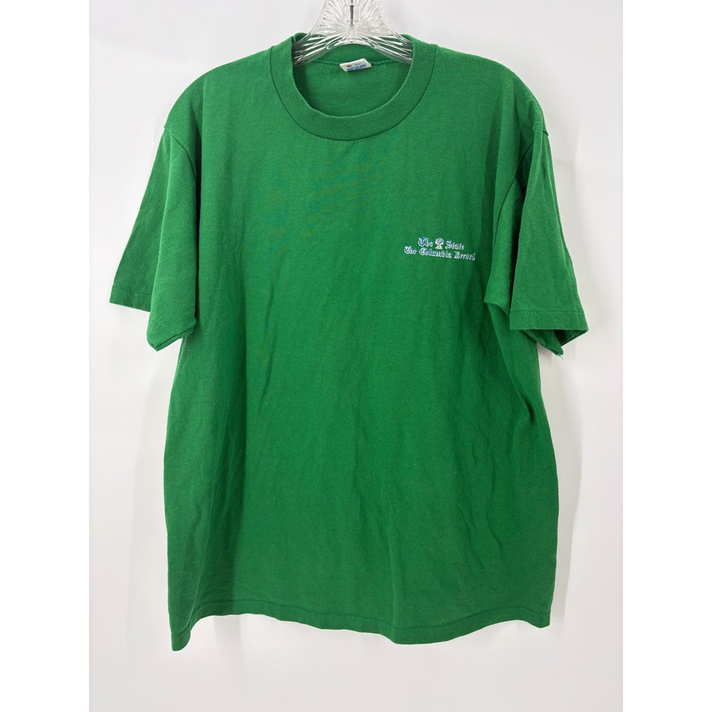 Jerzees By‎ Russell Green The State The Columbia Record T Shirt Mens XL 46